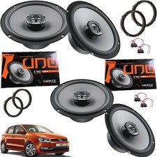 Kit 4 Casse Altoparlanti Hertz Anteriori e Posteriori per VW Polo 6N 9N 6R 6C