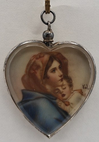 Arte sacra antico medaglione - arte,