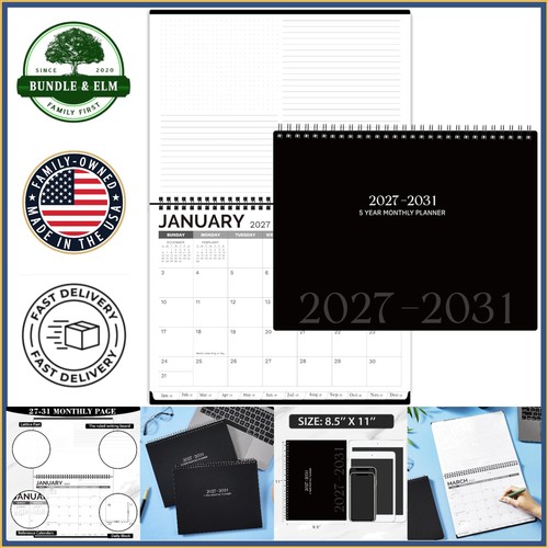 Planner 2027 2031 - planner, blocchi