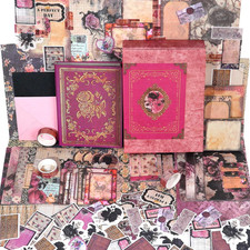 Kit Di Scrapbooking (185 PCS), Capitolo Medievale - Giardino Di Rose, Perfetto p