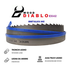 Lama a nastro 4560x34x0,9 per segatrici CENTAURO CO600