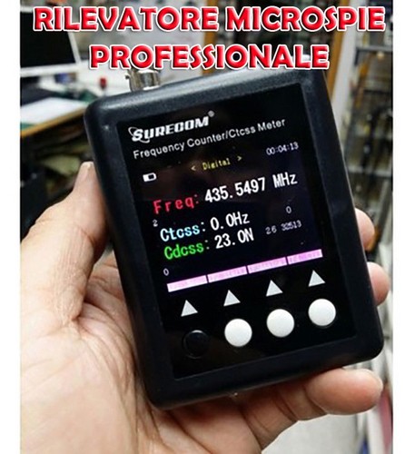 Rilevatore bonifica ambientale - rilevatore,