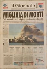 Il Giornale - Torri Gemelle Attentato In America