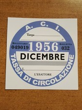 Bollo decorativo DICEMBRE 1956