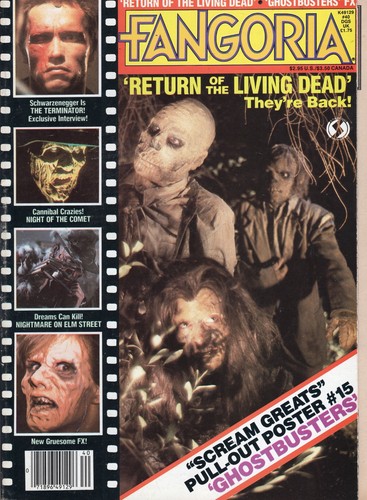 Fangoria magazine issue 40 - fangoria, #40