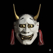 Maschera giapponese vintage