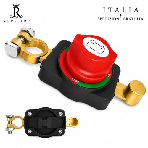 Interruttore stacca batteria - interruttore,