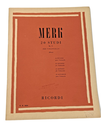 Merk studi per violoncello - per,