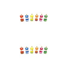  12 pezzi di cavallo rotante da giostra per bambini, regalo di Natale,