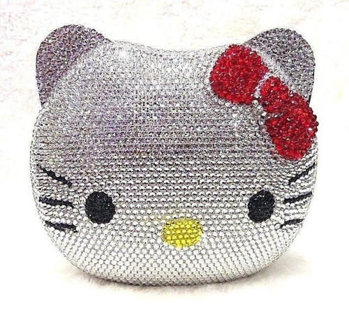 Borsa sera argento - argento, kitty