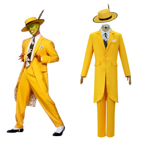 Maschera jimcarrey cosplay - maschera,