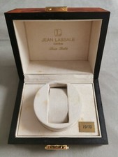 Jean Lassale vintage maxi briar wooden watch box for Serie Italia n.10/75 good