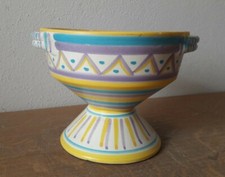 Coppa Ceramica San Marino Vintage SAM Ciotola Gialli 70s