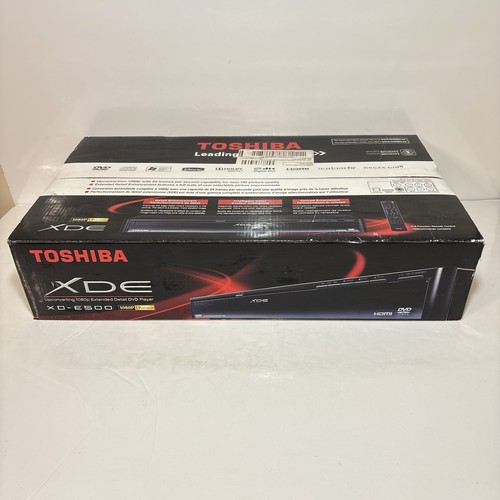 Toshiba e500 upconverting - xd-e500,