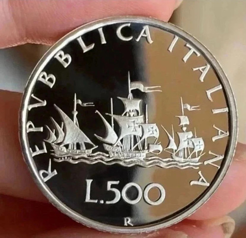 500 lire caravelle 1985 - 500,