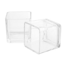 2pcs fai da te candela vaso contenitore portacontainer candeliere in