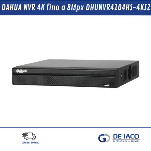 Dahua dhi nvr4104hs 4ks2 - dahua, dhi-nvr4104hs-4ks2