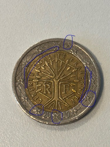 Moneda euros francia - euros, año