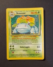 Pokemon Venusaur Unl 15/102 Set Base - Rara Holo Unlimited Carte Vintage