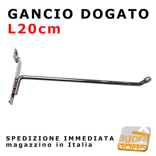 10pz ganci portablister - ganci,