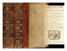 Callimaco. Ernesti, Johann
