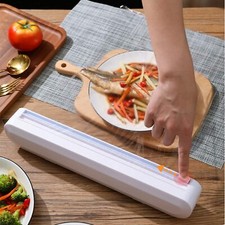 Dispenser Taglierina Da Cucina porta rotolo Pellicola Alluminio Per Alimenti