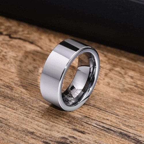 Anello tungsteno gioiello fede