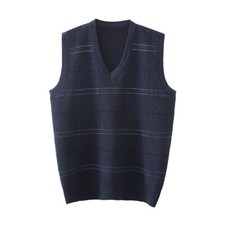 Uomo Maglia Gilet Canottiera