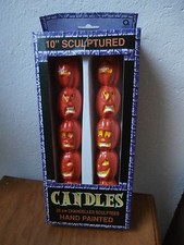 *** Candele candela dipinte a mano decorazioni zucca HALLOWEEN candles  ***