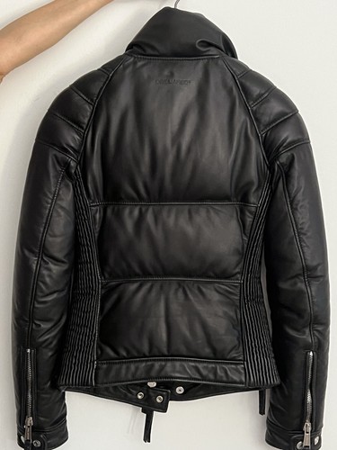 Giubbotto donna pelle dsquared - giubbotto,