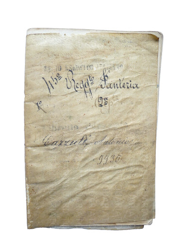 Antico libretto pergamena - antico,