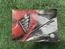 libretto uso manutenzione Alfa Romeo Giulietta edizione 06/2014