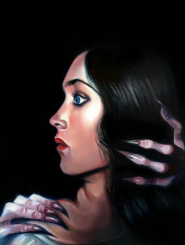 Nosferatu peinture originale - peinture,