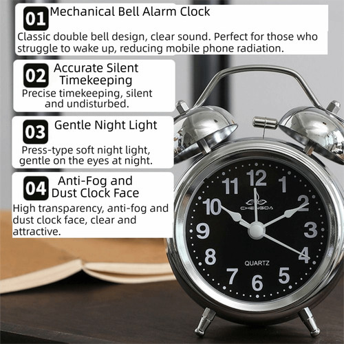 Classical alarm clock vintage - clock,