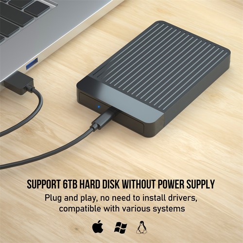 Custodia type usb a - type, c/usb