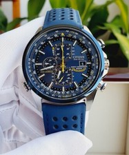 Orologio Uomo Citizen Blue Angels World Cronografo Eco Drive AT8020-03L
