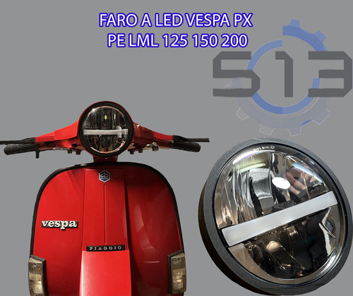 Faro led vespa - led, pe