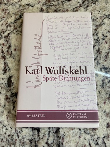 Späte dichtungen karl - späte,