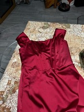 Abito RINASCIMENTO ROSSO L NUOVO MAI INDOSSATO