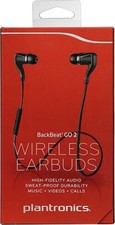 Plantronics Backbeat Go 2 Black Wireless Earbuds in-Ear 88600-05