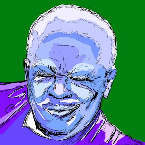 King art print blues - bb,