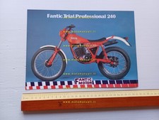 Fantic Motor Trial 240 Professional 1981-82 depliant italiano originale