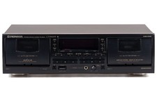 Pioneer CT-W620R Doppio registratore a cassette / Auto / revisionato 1 Anno