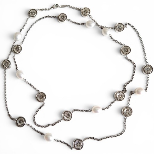 Collana lunga vintage tiffany - collana,