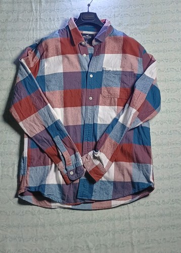 Camicia hollister quadri xl - camicia,