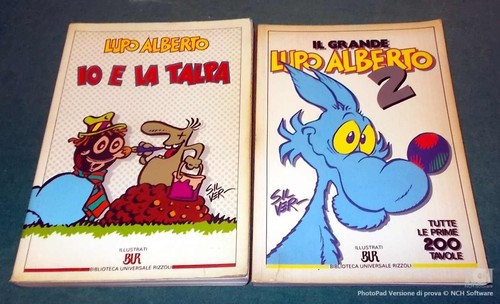 Volumi lupo alberto le - alberto, "le