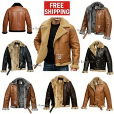 Giacca uomo B3 Raf vera pelle