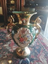 VASO ARTISTICO IN PORCELLANA FINISSIMA DECORATA