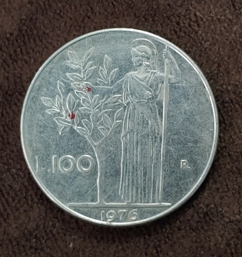 Italy 1976 100 lire - 100,