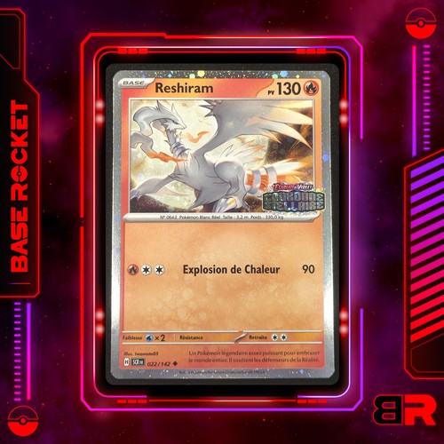 ꓭr carte pokémon - carte, reshiram